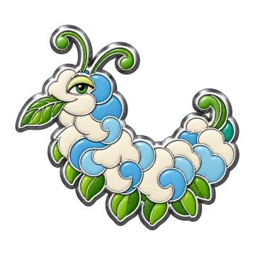 Canopillar, a Uncommon Air creature pin