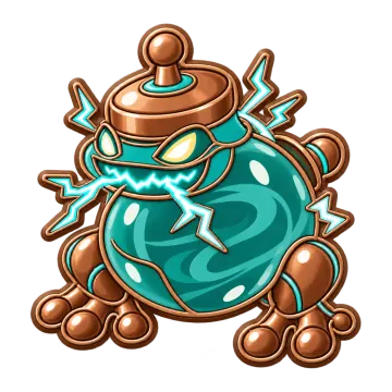 Capacitoad, a Common Electric creature pin