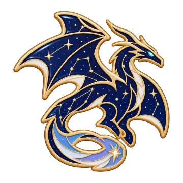 Celestwyrm, a Legendary Dragon creature pin