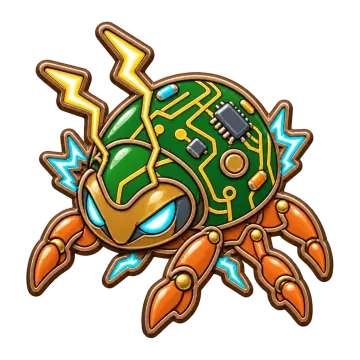 Chiplet, a Common Electric creature pin