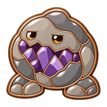 Geodling, a Common Ground creature pin