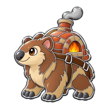 Kilnback, a Uncommon Ground creature pin