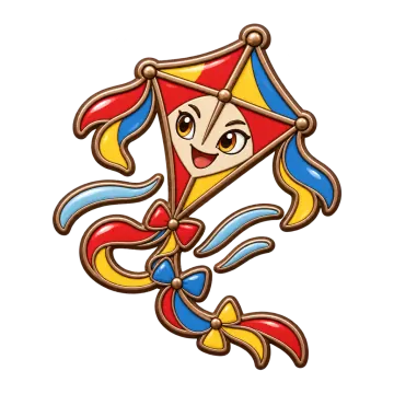 Kiteling, a Common Air creature pin