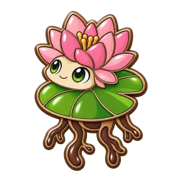 Lilypadder, a Common Water creature pin