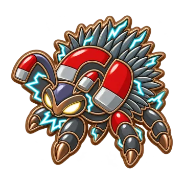 Magnetick, a Common Electric creature pin
