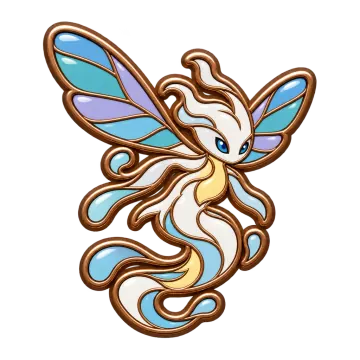 Mistmote, a Common Air creature pin