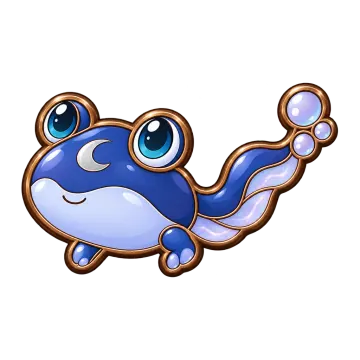 Puddlepip, a Common Water creature pin