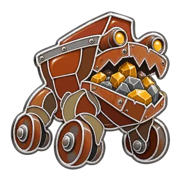 Rustmaw, a Uncommon Ground creature pin