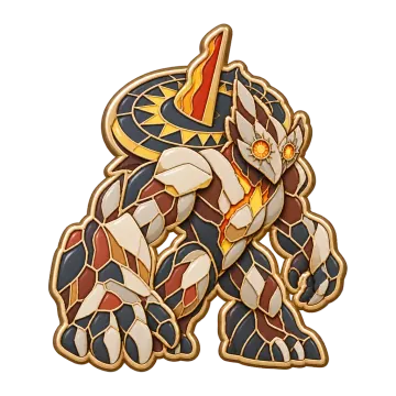 Solvane, a Epic Fire creature pin