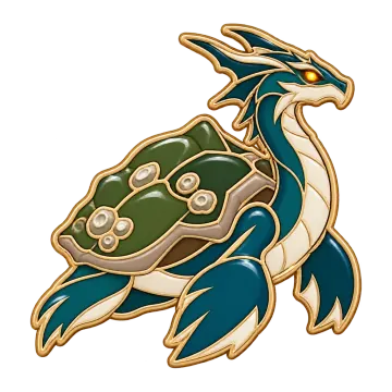 Sunken Drake, a Epic Dragon creature pin