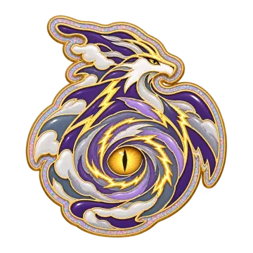 Tempestral, a Mythic creature pin