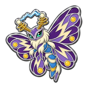 Teslamoth, a Uncommon Electric creature pin
