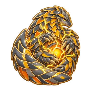 Voltgolin, a Legendary Electric creature pin